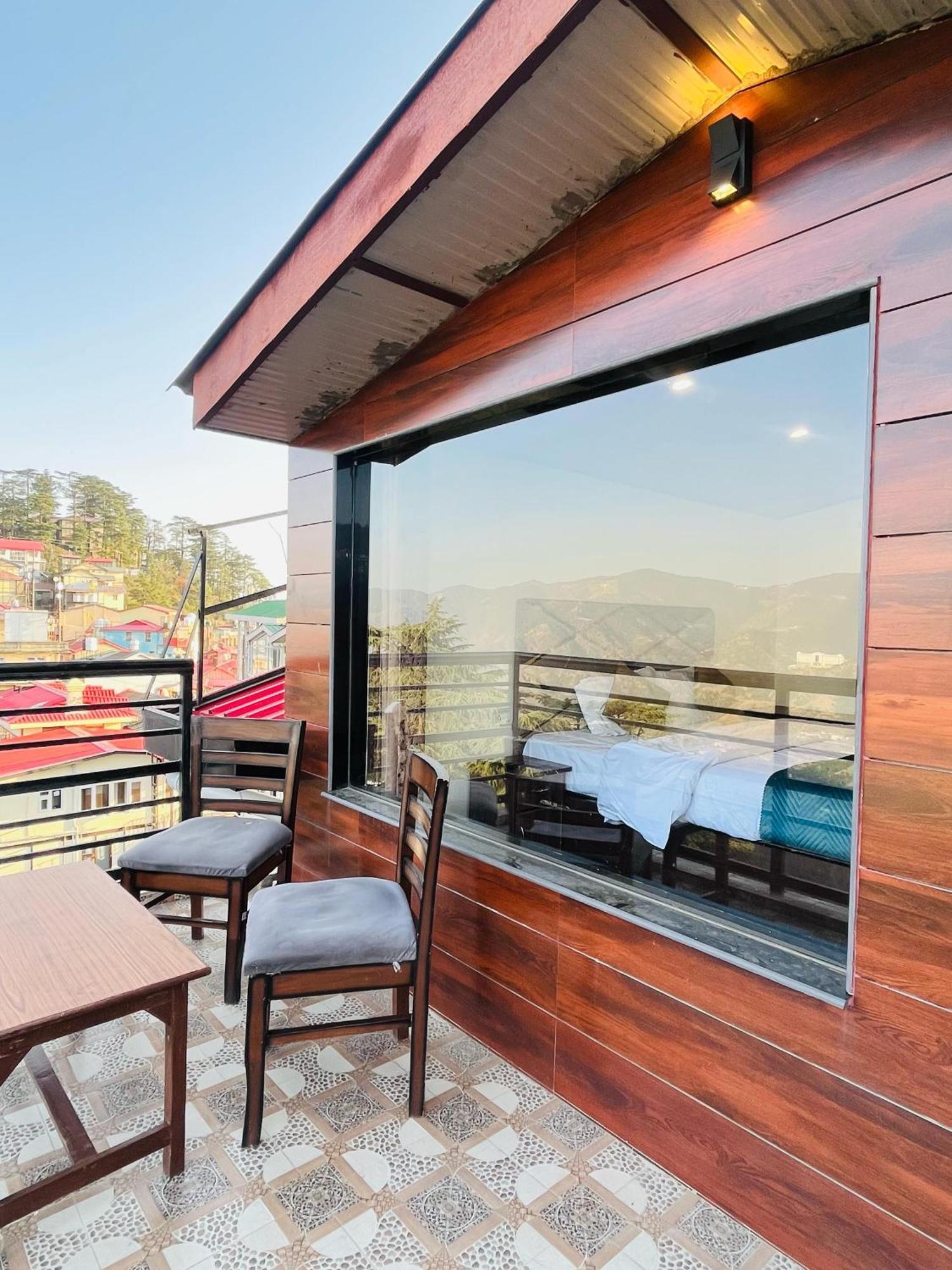 Ambrosia Grand Acomodação com café da manhã Shimla Exterior foto